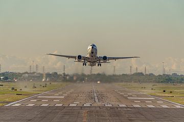 Start einer Boeing P-8 Poseidon vom Ellington Field. von Jaap van den Berg