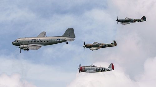 Histoire de l'aviation de la Seconde Guerre mondiale.