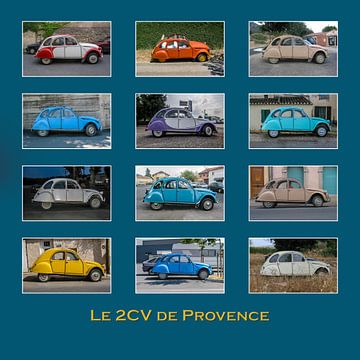 Le 2CV de Provence (Citroën) van Hans Kool