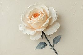 Rose superposée avec texture sur Art & Soul Creations