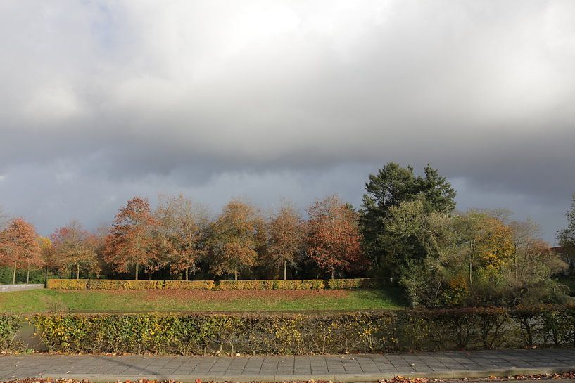 Autumn in Hilversum by Eduard metz