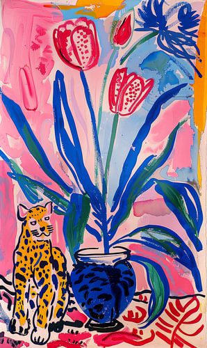 Tulpen en de Luipaard