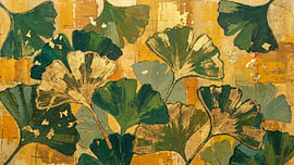 Golden Ginkgo Leaves in Harmony by Siti Zuliana