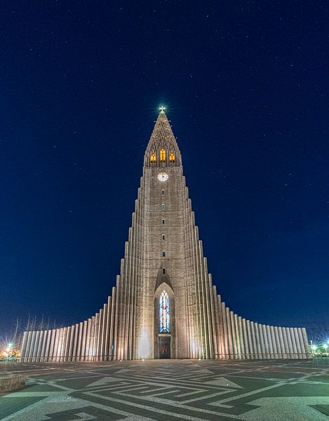 Hallgrim's Church Hallgrimskirkja in Reykjavík, Iceland by Patrick Groß