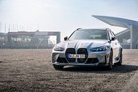 Porsche GT3 RS crash barrier