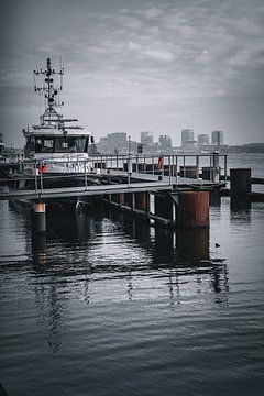 Amsterdam aux Pays-Bas n'est pas seulement noir et blanc