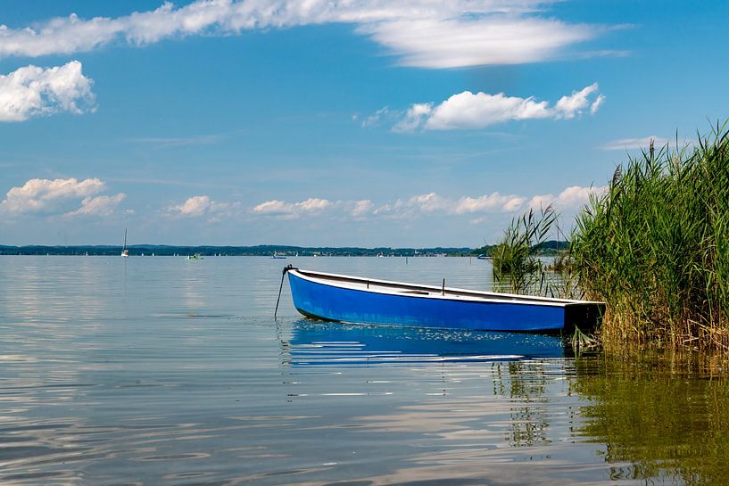 Rowing boat at the Chiemsee by Hans-Jürgen Janda