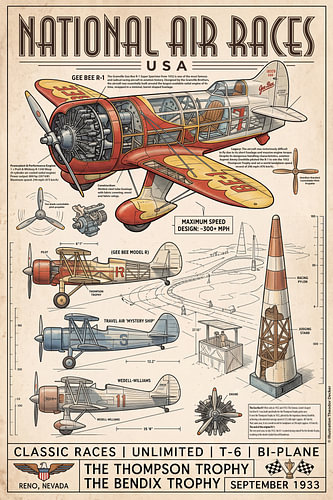Gee Bee at the National Air Races (USA)