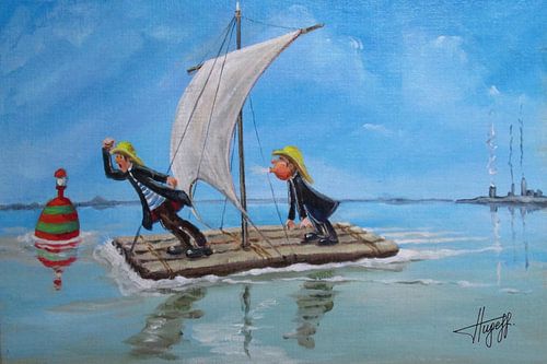 Absurde wind in de zeilen van Hugeff