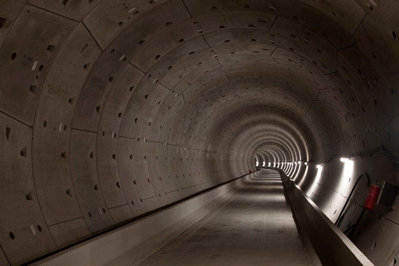  Tunnel of the subway under construction by Maurice de vries