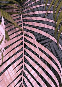 TROPICAL PASTEL POPPY LEAVES-2