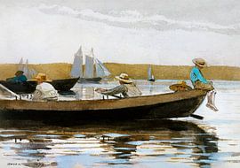 Boys in a Dory (1873) by Winslow Homer by Studio POPPY