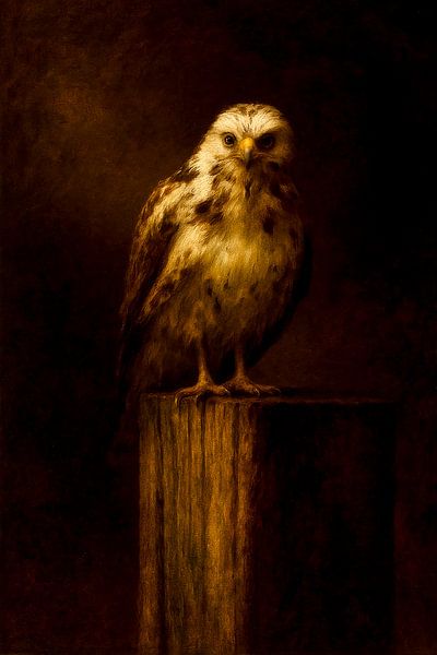 Rembrand Buzzard by Gertjan Hesselink
