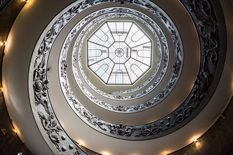 Treppe im Vatikanischen Museum II von Ronne Vinkx