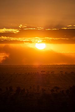 Zonsondergang in Kenia 2
