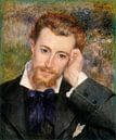 Eugène Murer (Hyacinthe-Eugène Meunier, 1841-1906), Auguste Renoir von Meisterhafte Meister Miniaturansicht