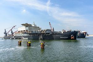 Das größte Schiff der Welt: die Pioneering Spirit.