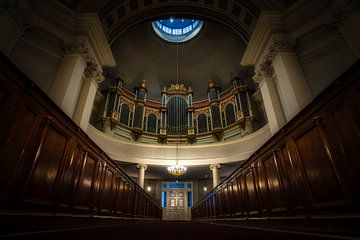 Prachtige binnenkant van de Domkerk in Helsinki van Roy Poots