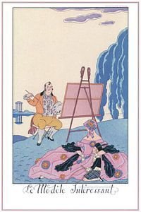 George Barbier – Le Modèle Intéressant