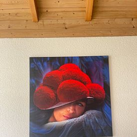 Customer photo: Black Forest Girl 1.0 by Ingo Laue, on canvas