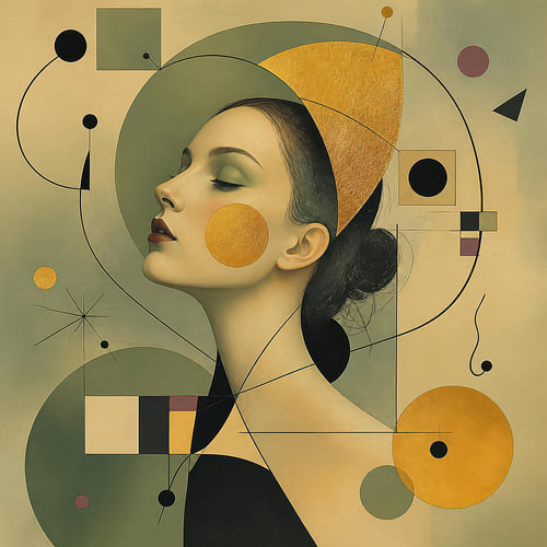 Femme au casque doré