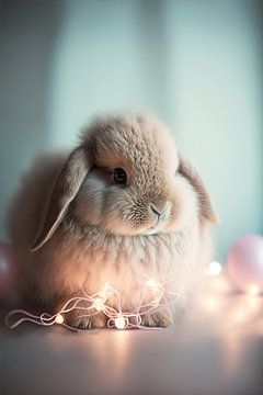 Fluffy Bunny by Treechild