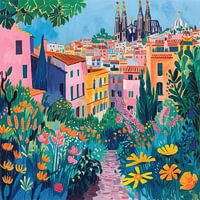 Barcelona "Sagrada Família" Spanje