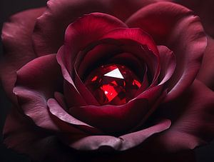 Satinheart Rouge – Fluweel & Vuur in Bloom