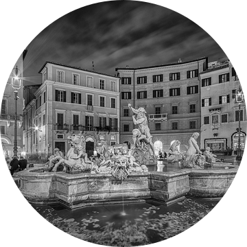 Rome - Fontana del Nettuno - Piazza Navona