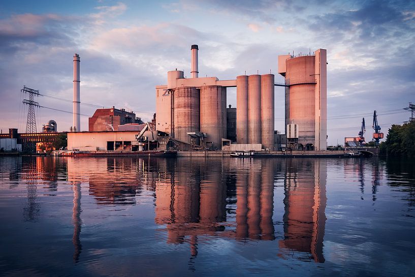 Industriële fotografie: Cementfabriek Berlijn / Klingenberg krachtcentrale van Alexander Voss