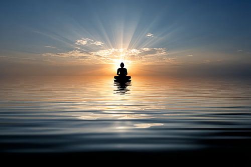 spiritual image meditation