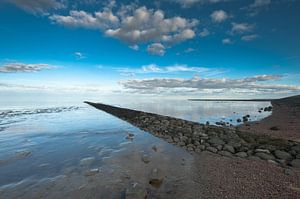 silence on the mudflats 4 by Geertjan Plooijer
