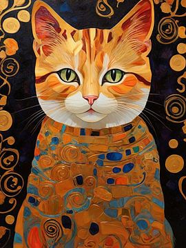 Orange Tabby Katze von TOAN TRAN