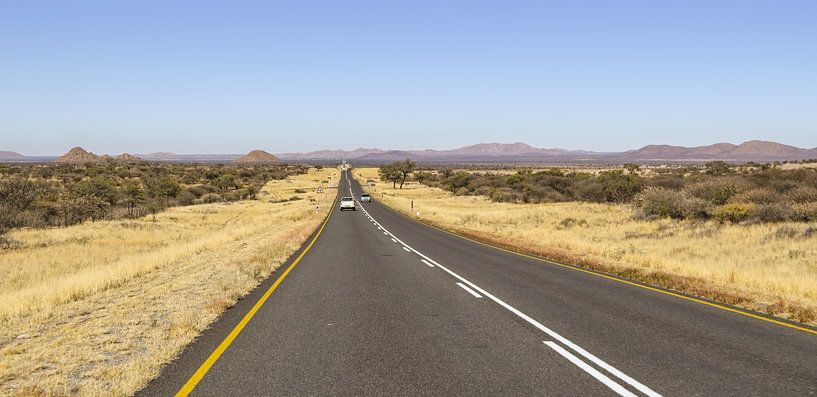 Road in Namibia by Achim Prill