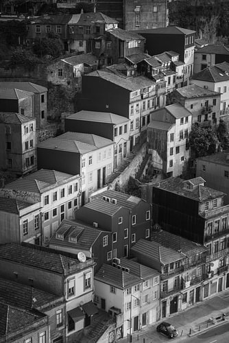 Porto – Escada dos Guindias in Black and White