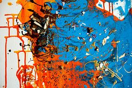 Abstract painting - Ravine view 3