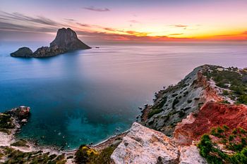 Coucher de soleil soyeux