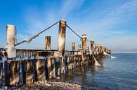 Buhne an der Ostseeküste bei Zingst auf dem Fischland-Darß im Winter von Rico Ködder Miniaturansicht