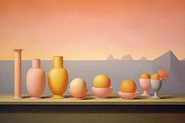 Summer spectacle | Modern Still Life by Eye catching paintings