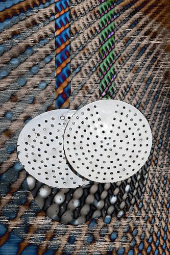 Altes Küchengeschirr mit Retro-Touch