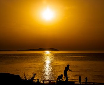 Sonnenuntergang auf Ibiza