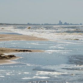 Skyline von Scheveningen von Blond Beeld