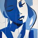 Vrouw abstract van ARTEO Schilderijen thumbnail