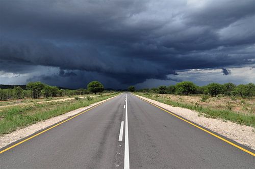 aufkommendes Unwetter