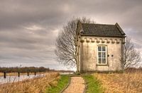 Benedensas sluiswachters huisje