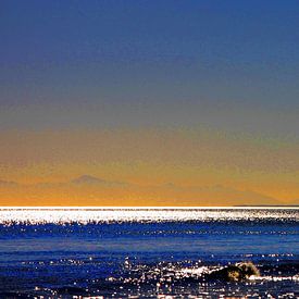 Twilight - evening at the sea by Dirk H. Wendt