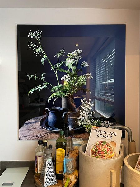 Still life with cow parsley
