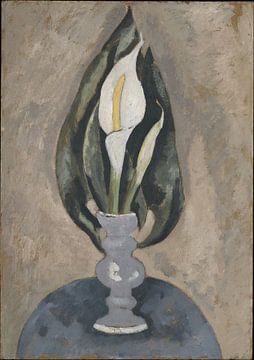 Stilleven (ca. 1920) van Marsden Hartley van Peter Balan