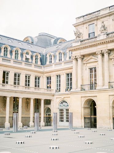 Binnenplaats van Palais Royal in de stad Parijs | Fine Art Reisfotografie