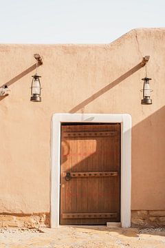 Arabische Tür in Al-Diriyah von Photolovers reisfotografie